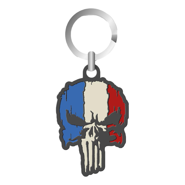 Brelok Punisher trójkolorowy - Army Design by Summit Outdoor