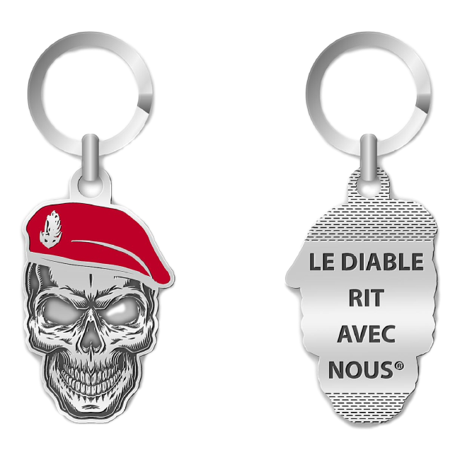 Porte-clés Le Diable Rit Avec Nous Colo - Army Design by Summit Outdoor