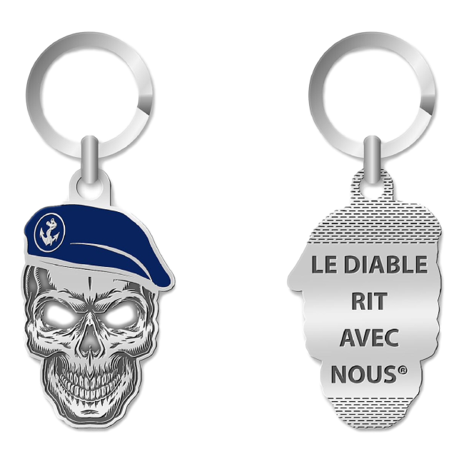 Porte-clés Le Diable Rit Avec Nous TDM - Army Design by Summit Outdoor