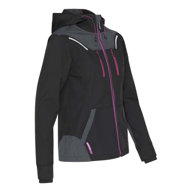 Florence Jacke Schwarz und Fuchsia - North Ways