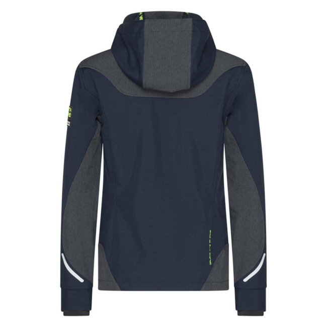 Blouson Florence Marine et jaune fluo - North Ways