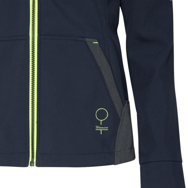Blouson Florence Marine et jaune fluo - North Ways