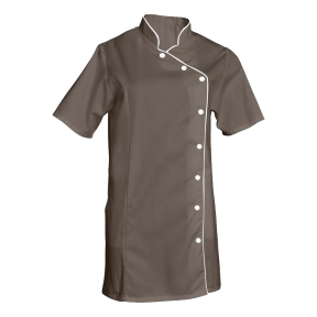 Dames tuniek korte mouwen Odile Taupe - SNV