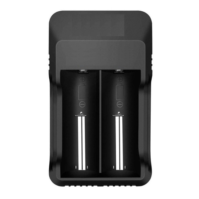 Oplader voor twee batterijen type 18650 - Hikmicro