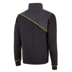 Sweat-shirt zippé imperméable Uranus Black Carbon - U Power