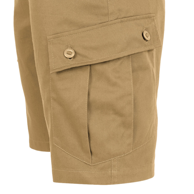 Bermuda multipoches homme Elite coyote - Highlander
