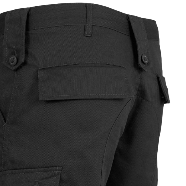 Bermuda multipoches homme Elite noir - Highlander