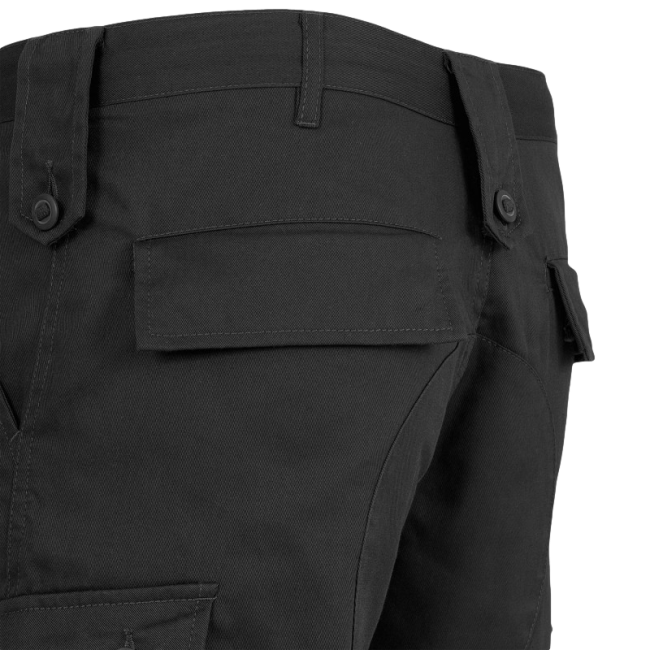 Bermuda multipoches homme Elite noir - Highlander