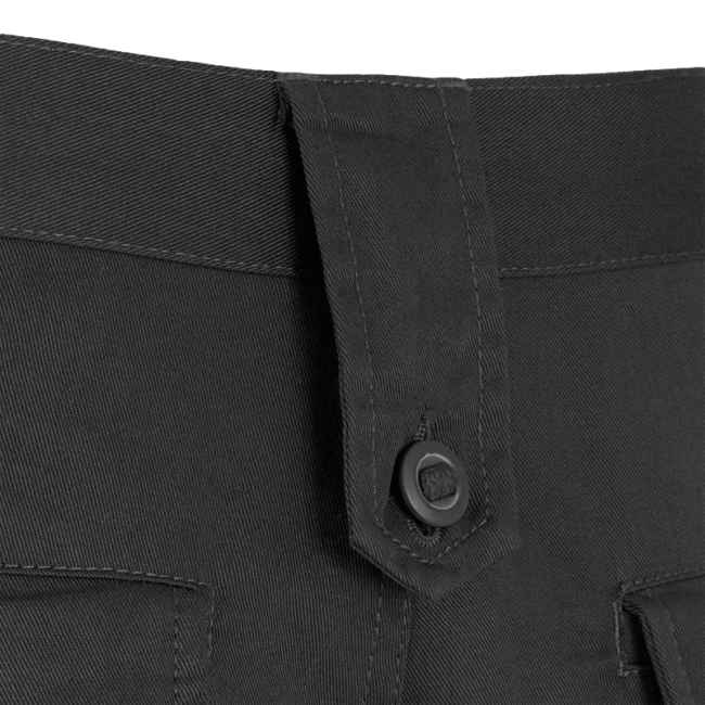 Bermuda multipoches homme Elite noir - Highlander
