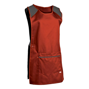 Chasuble femme Eloise Hibiscus et gris - SNV