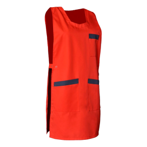 Chasuble femme Gladys Hibiscus et gris - SNV