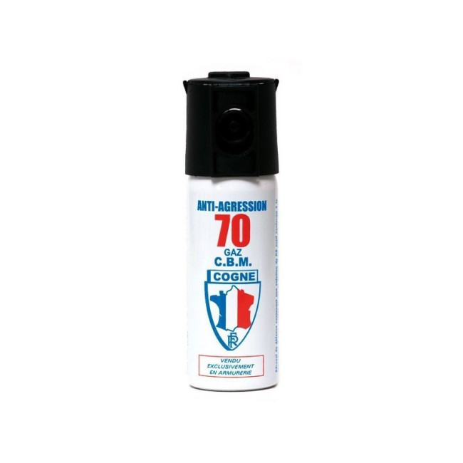 Aérosol de défense Gaz 50ml - Le Protecteur