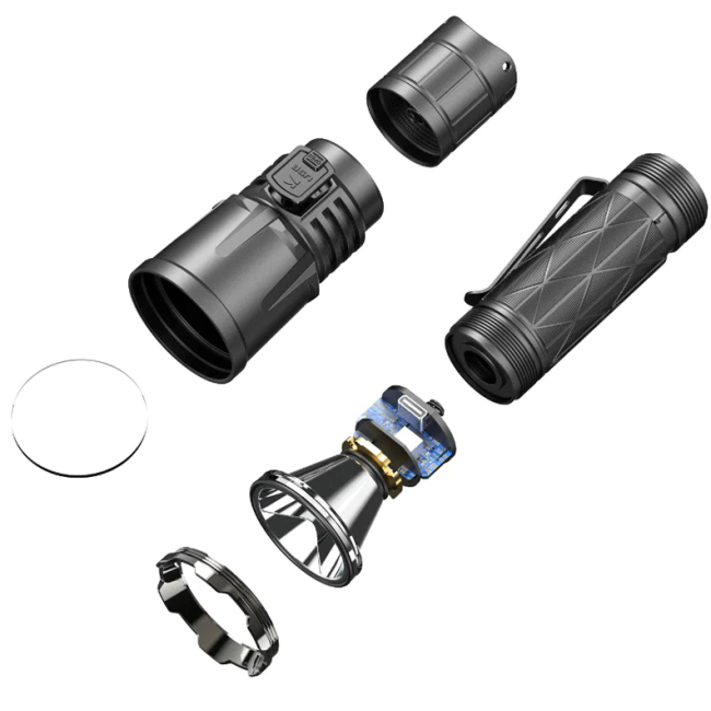 Wiederaufladbare taktische Taschenlampe XT21X PRO 4400 Lumen - Klarus