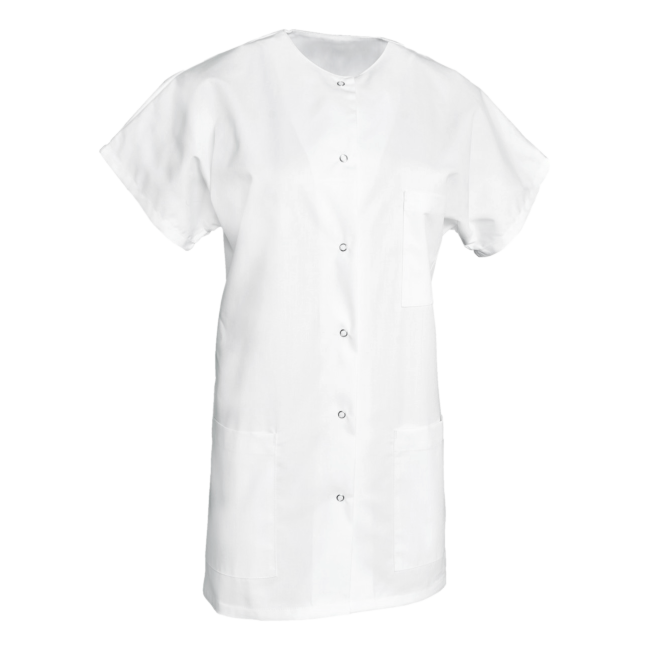Tunique femme manches courtes Colette Blanc - SNV