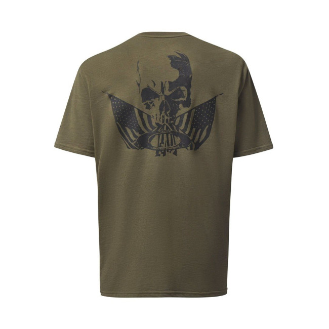 T-Shirt mit "Brave"-Motiv Olivgrün - Oakley