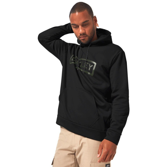 Sweat à capuche Tab hoodie Noir - Oakley