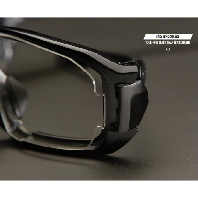 Lunettes balistiques HNBL Noir Verres gris et clairs - Oakley