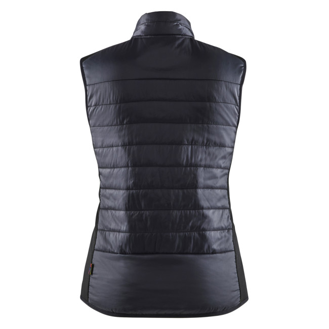 Gilet doublé femme Noir/Jaune fluo - Blaklader