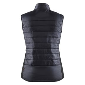 Gilet doublé femme Noir/Jaune fluo - Blaklader