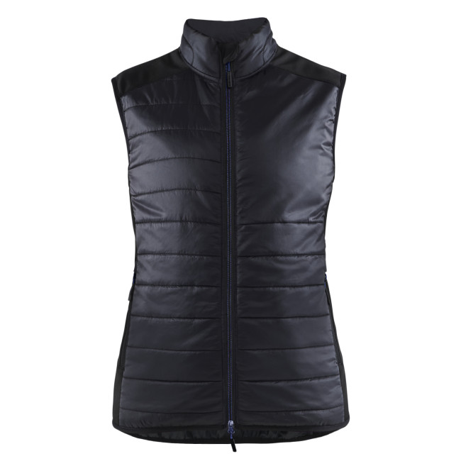 Gevoerd damesgilet Zwart/Donkerblauw - Blaklader
