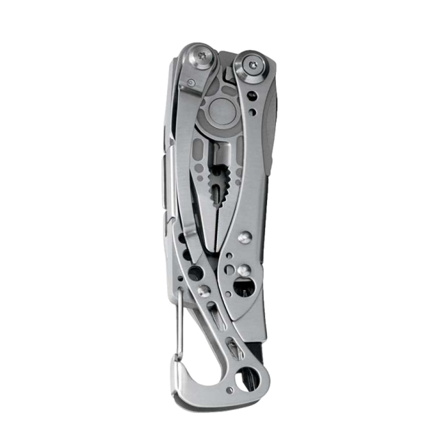Multifunktionszange Skeletool 7 Werkzeuge stahlgrau - Leatherman