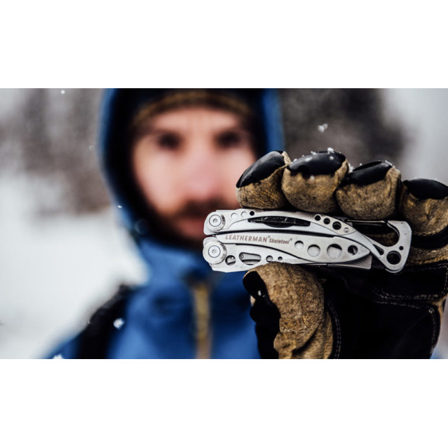 Multifunctionele tang Skeletool 7 gereedschappen staalgrijs - Leatherman