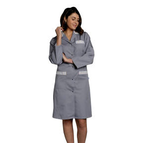 Blouse femme manches réglables Sophie Gris - SNV