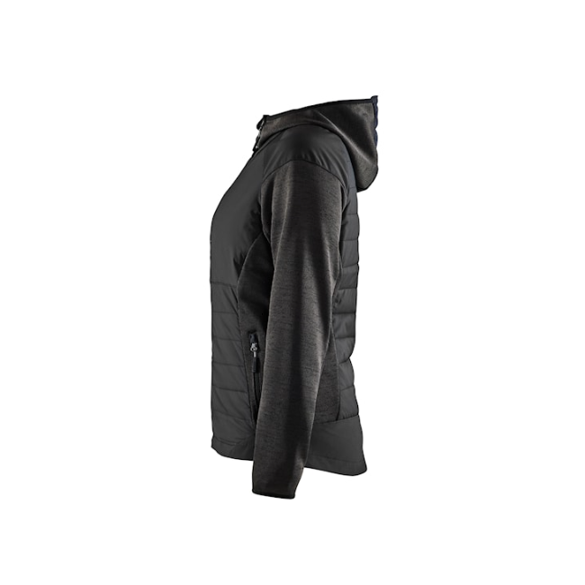 Damen Hybridjacke Dunkelgrau/Schwarz - Blaklader
