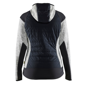 Veste hybride femme Gris Chiné/Noir - Blaklader