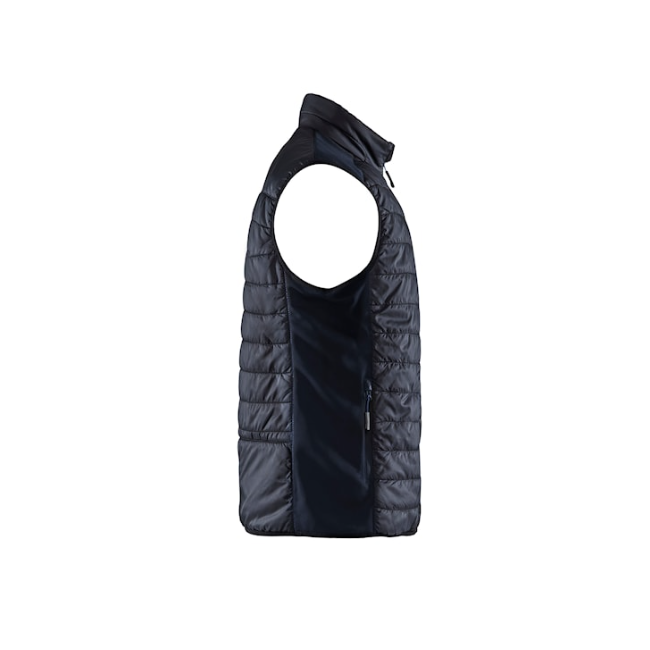 Gevoerd Vest Zwart/Donkermarine - Blaklader