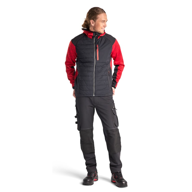 Veste hybride Rouge/Noir - Blaklader