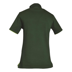 Polo homme Sasha 100% coton Vert bouteille et pistache - SNV