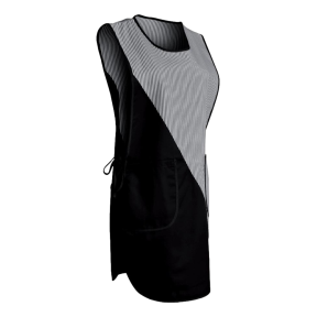 Chasuble femme Patricia Noir et rayé - SNV