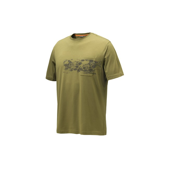 T-shirt met korte mouwen voor heren Dark Earth Flat - Beretta
