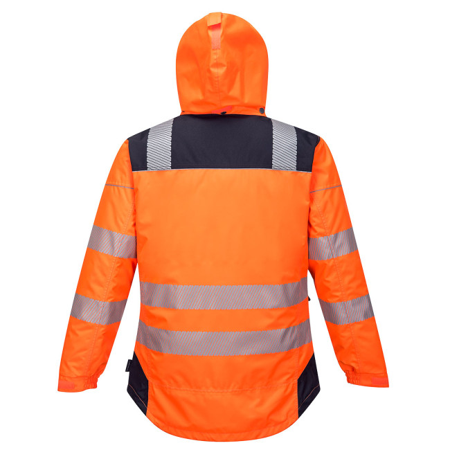 PARKA HV PW3ORANGE MARINE - PORTWEST