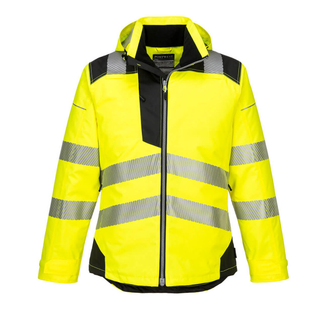 PARKA HV PW3GEEL ZWART - PORTWEST
