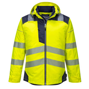 PARKA HV PW3JAUNE MARINE - PORTWEST