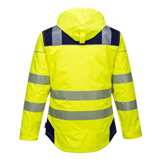 PARKA HV PW3 ŻÓŁTA GRANATOWA - PORTWEST