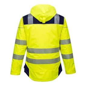 WARNSCHUTZPARKA PW3 GELB MARINE - PORTWEST