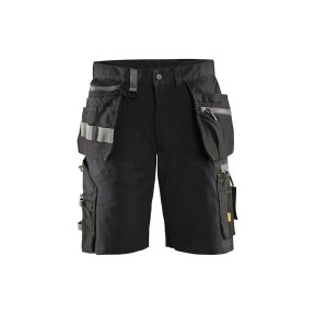Handwerker-Shorts +Stretch Schwarz - Blaklader - Gebraucht - Guter Zustand