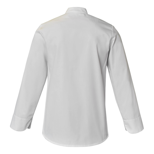 Veste de cuisine homme manches longues Raphi Blanc et gris - SNV