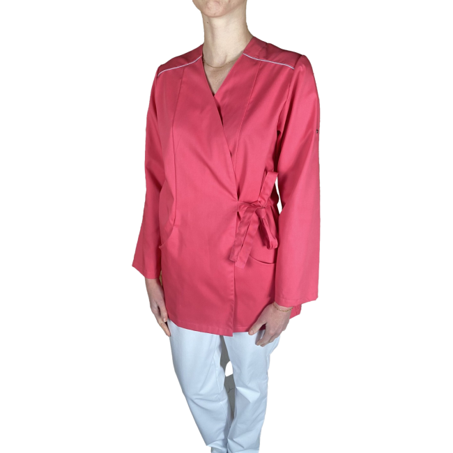 Tunique femme manches réglables Greta Rose et gris - SNV