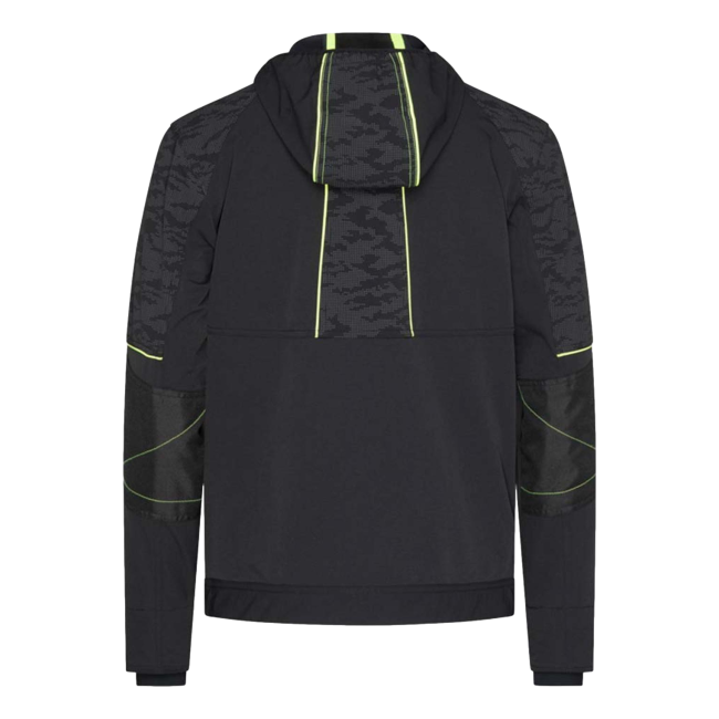 Werkjack Garcia Zwart en fluorgeel - North Ways