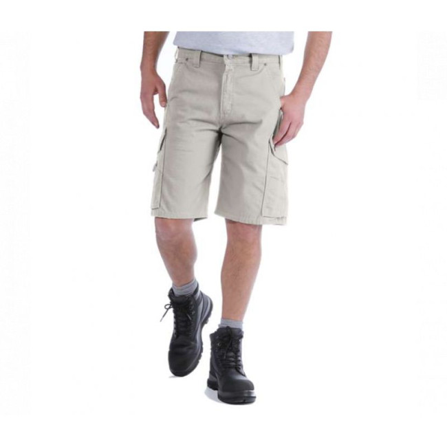Ripstop Cargo werkshort Zand - CARHARTT - Tweedehands