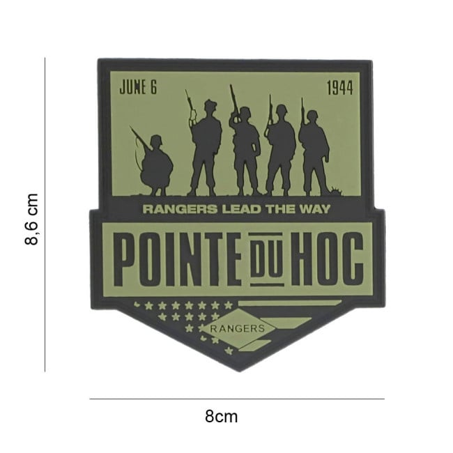 Patch 3D PVC Pointe du Hoc - 101 Inc