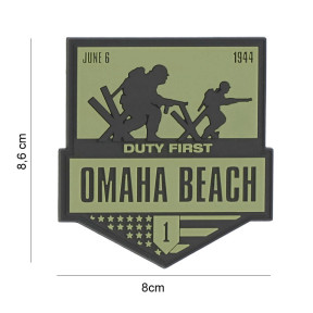 Patch 3D PVC Omaha Beach - 101 Inc