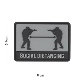 Patch 3D PVC Social distance grey - 101 Inc
