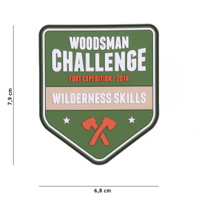 Patch 3D PVC Woodsman Challenge - 101 Inc