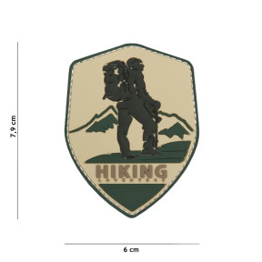3D PVC Patch Hiking Adventure - 101 Inc