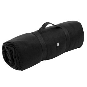 Fleece-Decke schwarz - Brandit